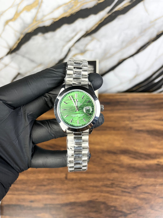 RLX Datejust Textured Dial Watch